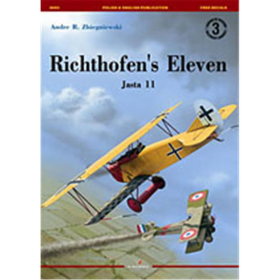 Band 3 Richthofen`s Eleven Jasta 11 mit Decalblatt