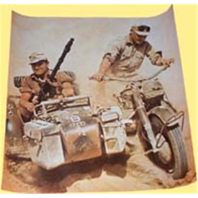 Rommels W&uuml;stenf&uuml;chse in Nordafrika 1941 (Poster Nr. 4002)