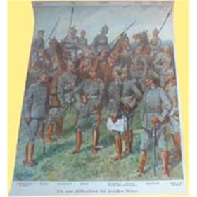 Neue Felduniformen des kaiserlichen Heeres (Poster Nr. 4011)