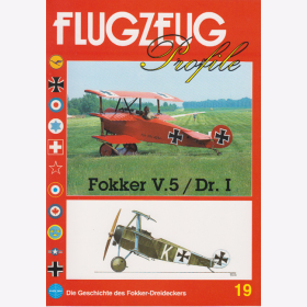 FLUGZEUG Profile Nr. 19 Fokker V.5 / Dr. I