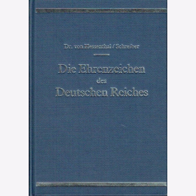 Hessenthal Schreiber Ehrenzeichen Deutschen Reiches