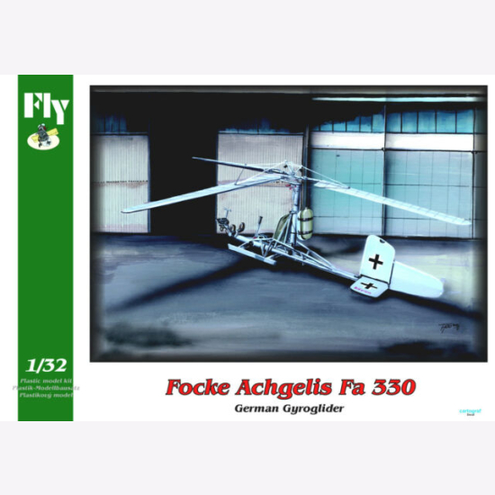Fly 32007 Focke Aechgelis Fa330 1:32 Bachstelze Tragschrauber Luftwaffe ...