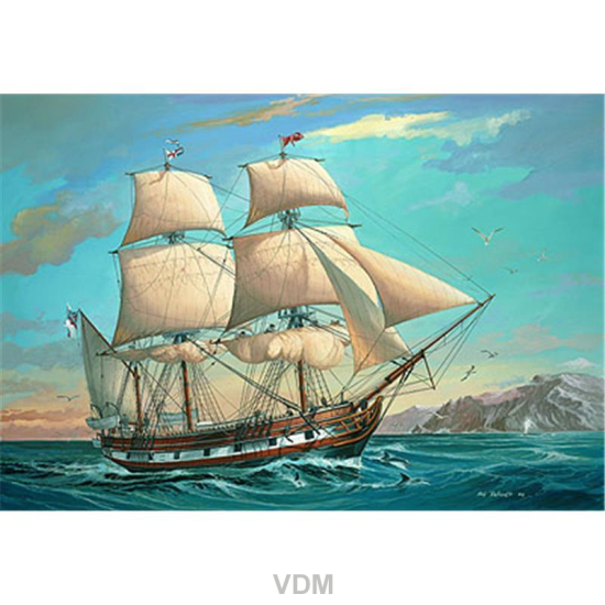 H.M.S. Beagle, Revell 5458, 196 Modellbau Militärgeschichte