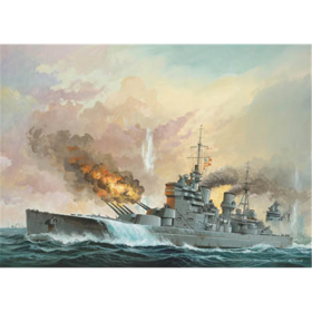 Battleship H.M.S. King George V, Revell 5016, 1:570