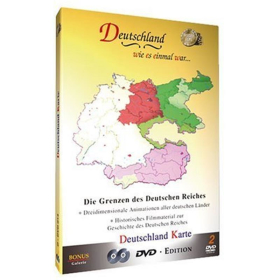 Deutschland Karte - Die Grenzen des Deutschen Reiches Deutschland wie es einmal war... D-DVD 014 - 2 DVDs