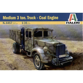 Medium 3 ton Truck Coal Engine, Italeri 6457, M 1:35